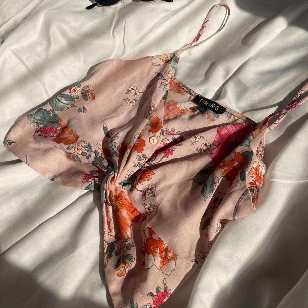 Floral Crop Top